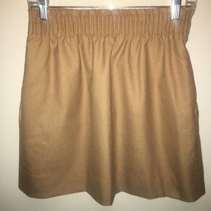 J Crew Paper Bag Waist Skirt